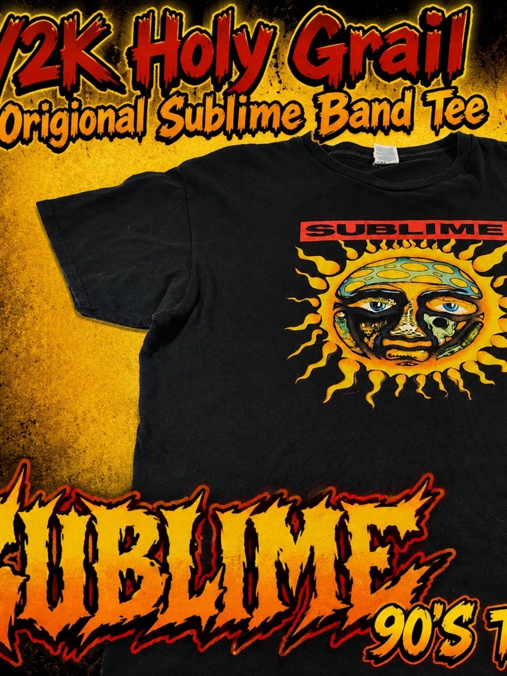Origional 90's ●SUBLIME● Shirt {Delta} TAG SIZE {XL}